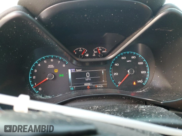 2017 Chevrolet Colorado 4WD Z71 with VIN 1GCHTDEN1H1286047, listed as a Copart auction lot 76193374 with 68,358 mi miles and Salvage Title. Bid and sale history available at carsss.com. Image 9.