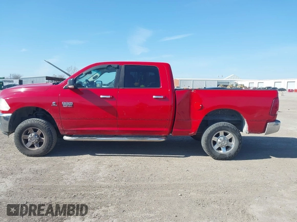 2010 Dodge Ram 2500 SLT with VIN 3D7UT2CL6AG188844, listed as a IAAI auction lot 41675268 with 159,053 mi miles. Bid and sale history available at carsss.com. Image 14.