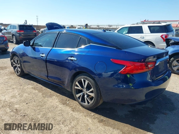 2016 Nissan Maxima SR with VIN 1N4AA6AP6GC398426, listed as a IAAI auction lot 41468260 with 153,716 mi miles and . Bid and sale history available at DreamBid. Image 3.