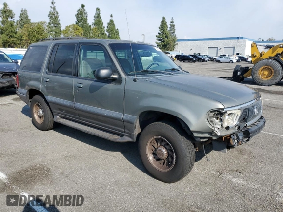2000 Mercury Mountaineer Convenience with VIN 4M2ZU66E4YUJ04782, listed as a Copart auction lot 89192245 with 139,794 mi miles and Salvage title. Bid and sale history available at DreamBid. Image 4.