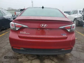 2016 Hyundai Sonata Hybrid Limited with VIN KMHE34L18GA026418, listed as a Copart auction lot 80836753 with Not Provided miles. Bid and sale history available at carsss.com. Image 6.