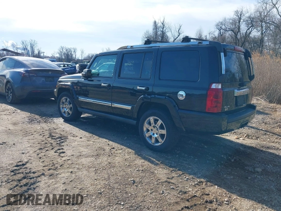 2008 Jeep Commander Overland with VIN 1J8HG68208C217008, listed as a IAAI auction lot 41754710 with 141,028 mi miles. Bid and sale history available at carsss.com. Image 3.