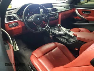 2018 BMW 4 Series 430i xDrive with VIN WBA4W5C54JAA49461, listed as a Copart auction lot 51749285 with 86,927 mi miles and Salvage title. Bid and sale history available at DreamBid. Image 8.