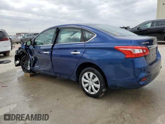 2018 Nissan Sentra S with VIN 3N1AB7APXJY266140, listed as a Copart auction lot 45557535 with 109,974 mi miles and Salvage Title. Bid and sale history available at carsss.com. Image 2.