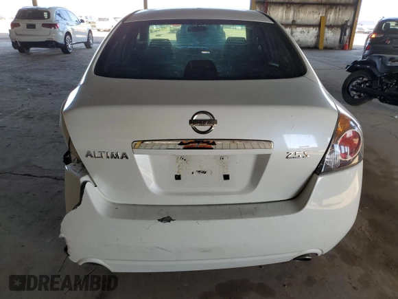 2008 Nissan Altima 2.5 SL with VIN 1N4AL21EX8N517067, listed as a Copart auction lot 51863725 with 0 mi miles and Salvage Title. Bid and sale history available at carsss.com. Image 6.