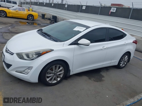2016 Hyundai Elantra SE with VIN 5NPDH4AE7GH707735, listed as a IAAI auction lot 42460102 with 104,022 mi miles and . Bid and sale history available at DreamBid. Image 14.