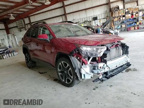 2019 Toyota RAV4 Adventure with VIN 2T3J1RFV0KW026749, listed as a Copart auction lot 59616325 with 46,419 mi miles and Salvage title. Bid and sale history available at DreamBid. Image 15.