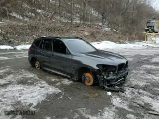 2020 BMW X3 M Competition with VIN 5YMTS0C0XL9B17548, listed as a Copart auction lot 45018825 with 62,670 mi miles and Salvage Title. Bid and sale history available at carsss.com. Image 12.