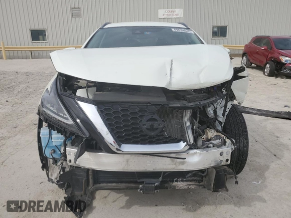 2022 Nissan Murano SV z VIN 5N1AZ2BJ2NC118726, wystawiony jako Copart lot #49034045 z przebiegiem 35 575 mil mil oraz Szkoda całkowita • Salvage title. Historia ofert i sprzedaży dostępna na DreamBid. Obrazek 5.