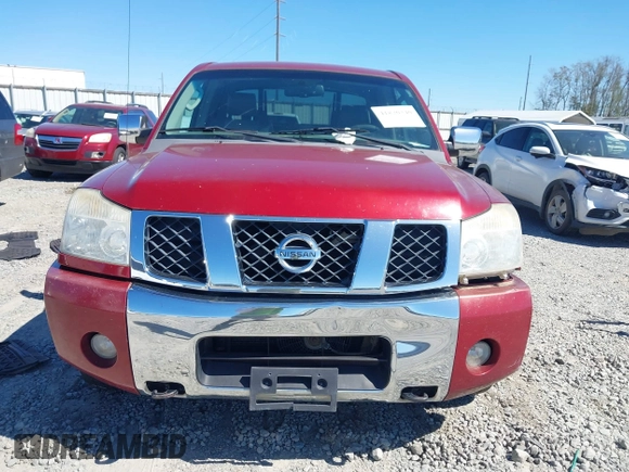 2006 Nissan Titan LE with VIN 1N6BA07A56N527691, listed as a IAAI auction lot 41820340 with 250,551 mi miles and . Bid and sale history available at DreamBid. Image 12.