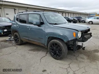 2018 Jeep Renegade Latitude with VIN ZACCJBBB8JPH98991, listed as a Copart auction lot 49357325 with 115,114 mi miles and Salvage Title. Bid and sale history available at carsss.com. Image 4.
