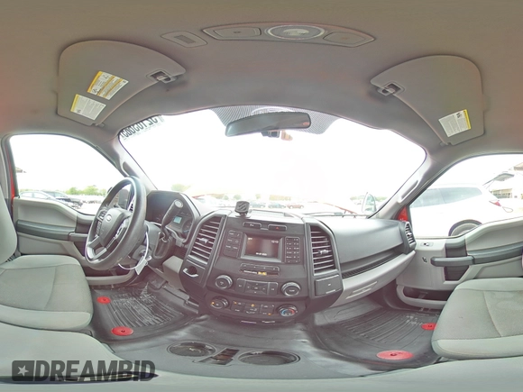 2017 Ford F-150 XL with VIN 1FTMF1C83HKD03426, listed as a Copart auction lot 52163665 with 168,990 mi miles and Salvage Title. Bid and sale history available at carsss.com. Image 14.