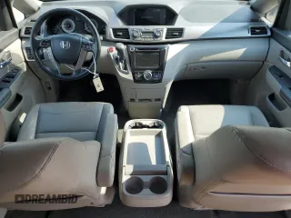2016 Honda Odyssey EX-L with VIN 5FNRL5H66GB132308, listed as a Copart auction lot 55299495 with 143,174 mi miles and Salvage Title. Bid and sale history available at DreamBid. Image 8.