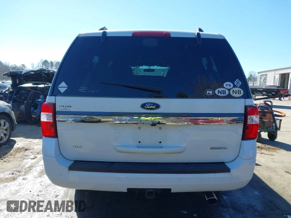 2017 Ford Expedition Max XLT с VIN 1FMJK1HTXHEA19958, выставлен на аукционе IAAI как лот 41611264 с пробегом 147 634 миль миль и . История ставок и продаж доступна на DreamBid. Изображение 15.