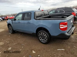 2024 Ford Maverick LARIAT with VIN 3FTTW8M31RRA19233, listed as a Copart auction lot 50063345 with 24,211 mi miles and Salvage Title. Bid and sale history available at carsss.com. Image 2.