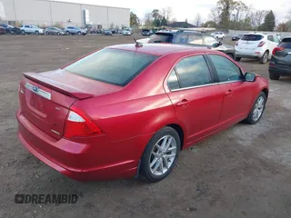 2011 Ford Fusion SEL with VIN 3FAHP0JG9BR118423, listed as a IAAI auction lot 40751260 with 125,864 mi miles. Bid and sale history available at carsss.com. Image 4.