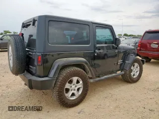 2016 Jeep Wrangler Black Bear with VIN 1C4AJWAG6GL332985, listed as a Copart auction lot 55244945 with 76,661 mi miles and Salvage title. Bid and sale history available at DreamBid. Image 3.