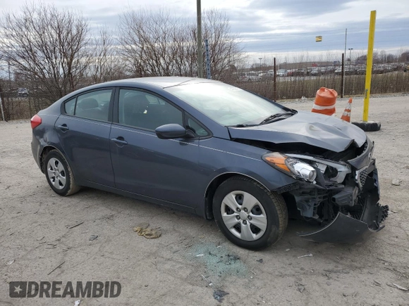2016 Kia Forte LX with VIN KNAFK4A62G5567870, listed as a Copart auction lot 47580195 with 105,100 mi miles and Clean Title. Bid and sale history available at carsss.com. Image 4.