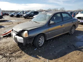2005 Kia Rio with VIN KNADC125956396521, listed as a Copart auction lot 46463415 with 152,174 mi miles and Salvage Title. Bid and sale history available at carsss.com. Image 1.