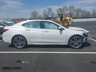 2019 Acura TLX w/Technology Pkg with VIN 19UUB2F47KA007396, listed as a IAAI auction lot 41868526 with 53,511 mi miles. Bid and sale history available at carsss.com. Image 14.