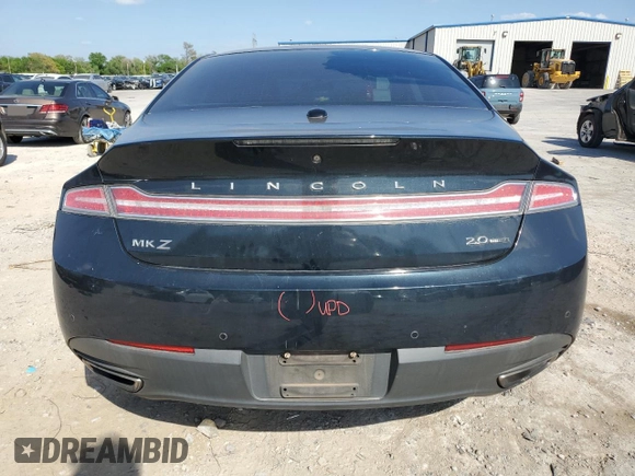 2014 Lincoln MKZ with VIN 3LN6L2G99ER823207, listed as a Copart auction lot 53298675 with 165,837 mi miles and Salvage Title. Bid and sale history available at carsss.com. Image 6.