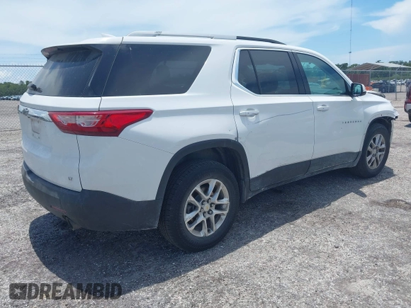 2018 Chevrolet Traverse LT Cloth with VIN 1GNERGKW0JJ185871, listed as a IAAI auction lot 42559907 with 110,722 mi miles and . Bid and sale history available at DreamBid. Image 4.