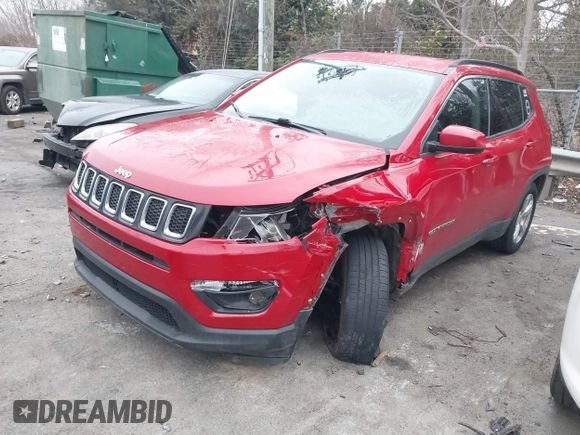 2019 Jeep Compass Altitude with VIN 3C4NJCBB0KT835265, listed as a IAAI auction lot 41298156 with 151,822 mi miles and . Bid and sale history available at DreamBid. Image 17.
