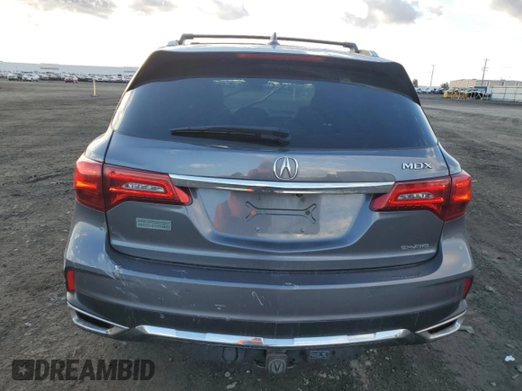 2017 Acura MDX Advance z VIN 5FRYD4H96HB007080, wystawiony jako Copart lot #47480895 z przebiegiem 71 777 mil mil oraz Szkoda całkowita • Salvage title. Historia ofert i sprzedaży dostępna na DreamBid. Obrazek 6.