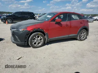 2017 Mazda CX-3 Sport with VIN JM1DKDB72H0148787, listed as a Copart auction lot 74124464 with 137,004 mi miles and Salvage Title. Bid and sale history available at carsss.com. Image 1.