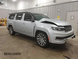 2023 Jeep Grand Wagoneer Series II с VIN 1C4SJSFP2PS556878, выставлен на аукционе Copart как лот 83029574 с пробегом 34 592 миль миль и Списание • Salvage title. История ставок и продаж доступна на DreamBid. Изображение 4.