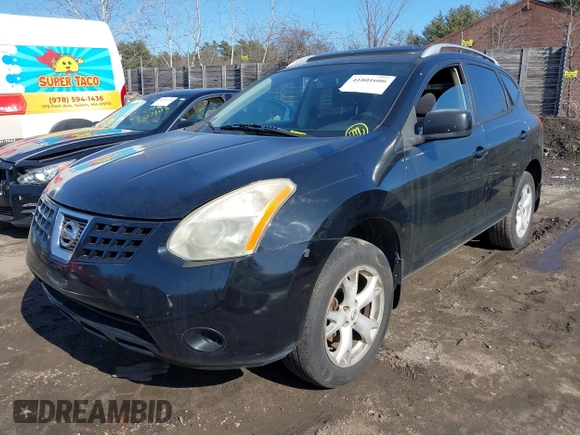 2008 Nissan Rogue SL with VIN JN8AS58V68W105814, listed as a IAAI auction lot 41801606 with 160,548 mi miles and . Bid and sale history available at DreamBid. Image 2.