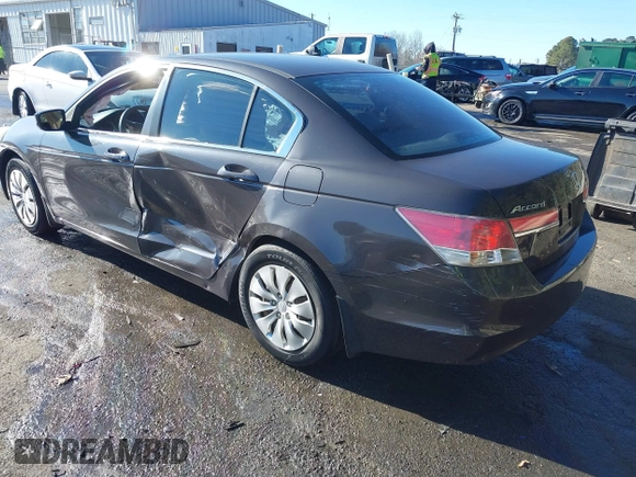 2011 Honda Accord LX with VIN 1HGCP2F34BA141271, listed as a IAAI auction lot 41031454 with 157,981 mi miles and . Bid and sale history available at DreamBid. Image 3.