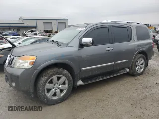 2014 Nissan Armada SV z VIN 5N1AA0NC2EN605745, wystawiony jako Copart lot #88679515 z przebiegiem 141 735 mil mil oraz Szkody całkowita. Historia ofert i sprzedaży dostępna na DreamBid. Obrazek 1.