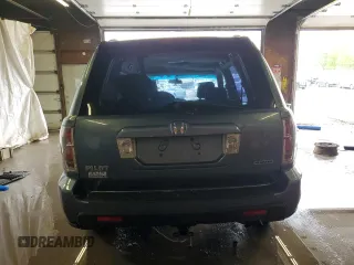2007 Honda Pilot LX with VIN 5FNYF18127B027538, listed as a Copart auction lot 57455685 with Not provided miles and Salvage title. Bid and sale history available at DreamBid. Image 6.