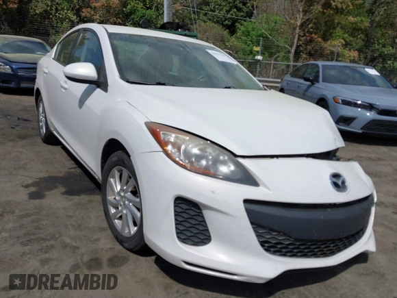 2012 Mazda 3 i Touring with VIN JM1BL1VF2C1512120, listed as a IAAI auction lot 41951146 with 123,239 mi miles and . Bid and sale history available at DreamBid. Image 1.