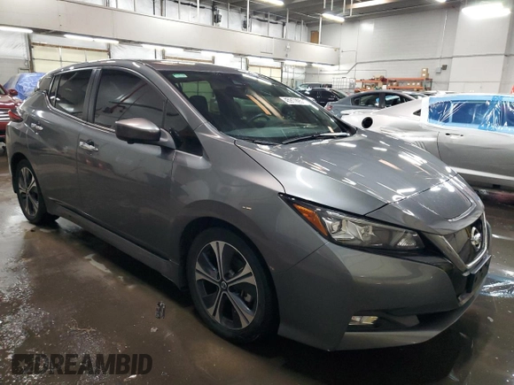 2020 Nissan LEAF SV with VIN 1N4AZ1CP5LC309710, listed as a Copart auction lot 45917895 with 59,758 mi miles and Clean title. Bid and sale history available at DreamBid. Image 4.