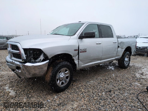 2018 Ram 2500 Big Horn with VIN 3C6TR5DT9JG424902, listed as a Copart auction lot 46164815 with 107,502 mi miles and Salvage Title. Bid and sale history available at carsss.com. Image 1.
