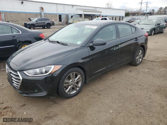 2018 Hyundai Elantra SEL with VIN 5NPD84LF0JH379720, listed as a Copart auction lot 52695915 with 67,525 mi miles and Salvage Title. Bid and sale history available at carsss.com. Image 1.