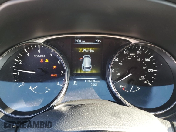 2016 Nissan Rogue SL with VIN 5N1AT2MT2GC773987, listed as a Copart auction lot 89164045 with 118,288 mi miles and Salvage Title. Bid and sale history available at carsss.com. Image 9.