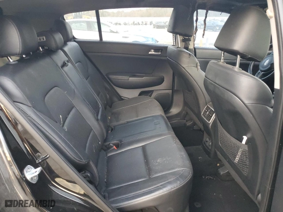 2017 Kia Sportage EX with VIN KNDPN3AC0H7227198, listed as a Copart auction lot 84951934 with 0 mi miles and Salvage Title. Bid and sale history available at carsss.com. Image 11.