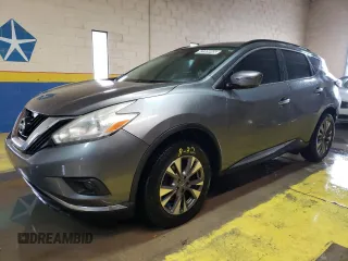2016 Nissan Murano SL z VIN 5N1AZ2MG2GN108691, wystawiony jako Copart lot #42385045 z przebiegiem 157 191 mil mil oraz Czysty tytuł • Clean title. Historia ofert i sprzedaży dostępna na DreamBid. Obrazek 1.