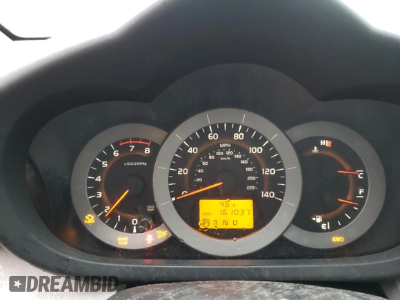 2012 Toyota RAV4 with VIN 2T3BF4DV3CW255388, listed as a Copart auction lot 57802435 with 161,037 mi miles and Clean title. Bid and sale history available at DreamBid. Image 9.