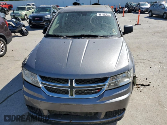 2013 Dodge Journey American Value z VIN 3C4PDCAB7DT547571, wystawiony jako Copart lot #58155265 z przebiegiem 111 613 mil mil oraz Czysty tytuł • Clean title. Historia ofert i sprzedaży dostępna na DreamBid. Obrazek 5.