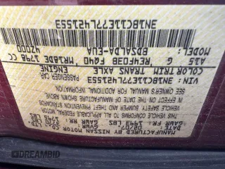 2007 Nissan Versa SL z VIN 3N1BC11E77L421553, wystawiony jako Copart lot #58802035 z przebiegiem 51 169 mil mil oraz Czysty tytuł • Clean title. Historia ofert i sprzedaży dostępna na DreamBid. Obrazek 10.