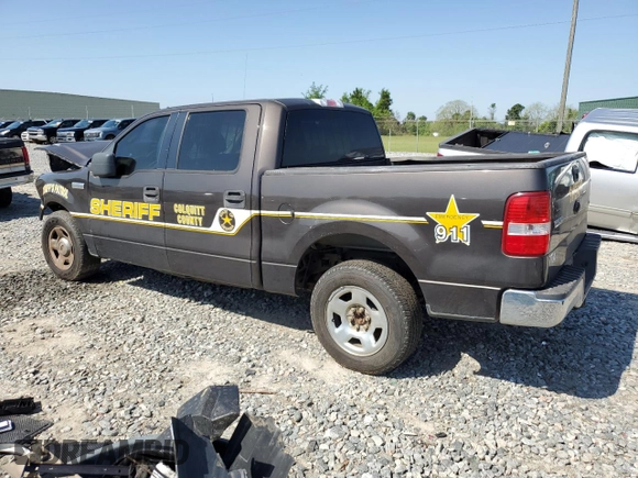 2006 Ford F-150 XLT with VIN 1FTRW12W26KC82958, listed as a Copart auction lot 50291665 with 0 mi miles and Salvage Title. Bid and sale history available at carsss.com. Image 2.