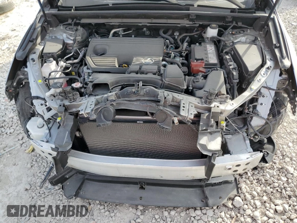 2022 Lexus NX with VIN JTJADCAZ1N5004931, listed as a Copart auction lot 41649615 with 24,117 mi miles and Salvage Title. Bid and sale history available at carsss.com. Image 12.