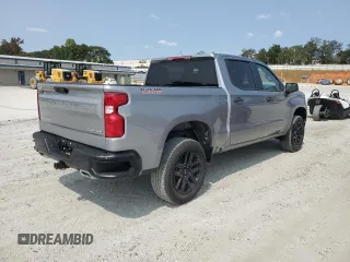 2024 Chevrolet Silverado 1500 Custom Trail Boss with VIN 3GCUDCE8XRG141897, listed as a Copart auction lot 71285004 with 14,488 mi miles and Salvage Title. Bid and sale history available at carsss.com. Image 3.