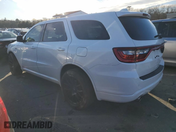2020 Dodge Durango R/T with VIN 1C4SDJCTXLC329980, listed as a Copart auction lot 87881585 with 100,883 mi miles and Non repairable. Bid and sale history available at DreamBid. Image 2.