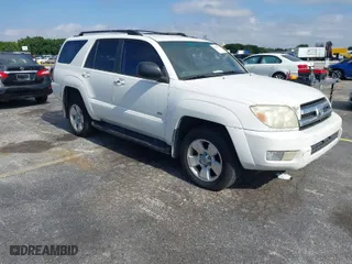 2005 Toyota 4Runner SR5 with VIN JTEZU14R750046647, listed as a IAAI auction lot 42055705 with 279,909 mi miles. Bid and sale history available at carsss.com. Image 1.