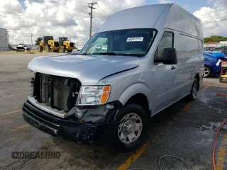 2018 Nissan NV Cargo S z VIN 1N6BF0LY1JN818492, wystawiony jako Copart lot #68291573 z przebiegiem 67 459 mil mil oraz Szkody całkowita. Historia ofert i sprzedaży dostępna na DreamBid. Obrazek 1.